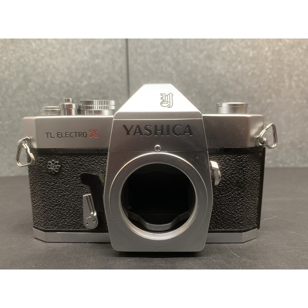 Yashica TL Electro X 35mm Film Camera - PARTS ONLY NOT WORKING
